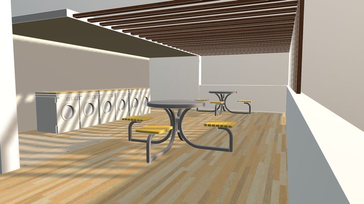 Meson de Amor Techo 3D Model