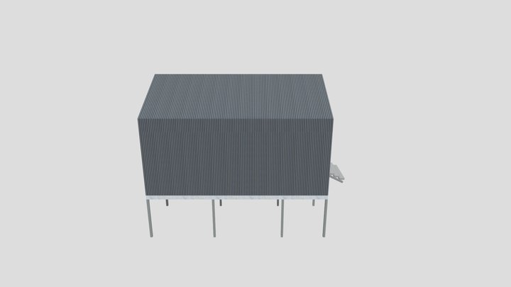 013Smallhouse1f52m2 3D Model