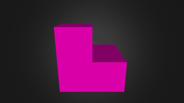 Pink Piece 3D Model