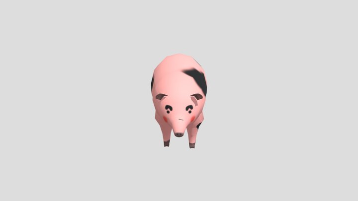 CutePig.move 3D Model
