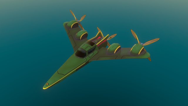 Airheart Airplanes: The Wealthy 3D Model