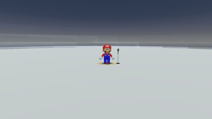 Mario Bear 3D Model