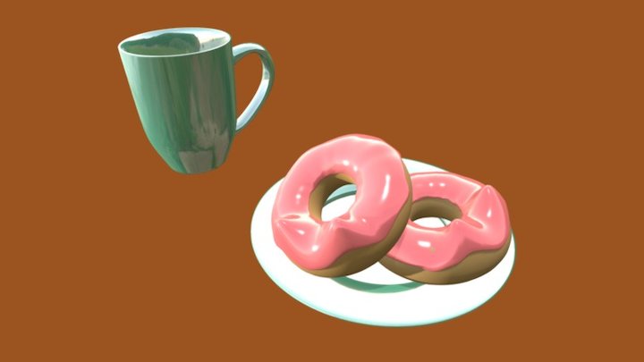 DONUT 3D Model
