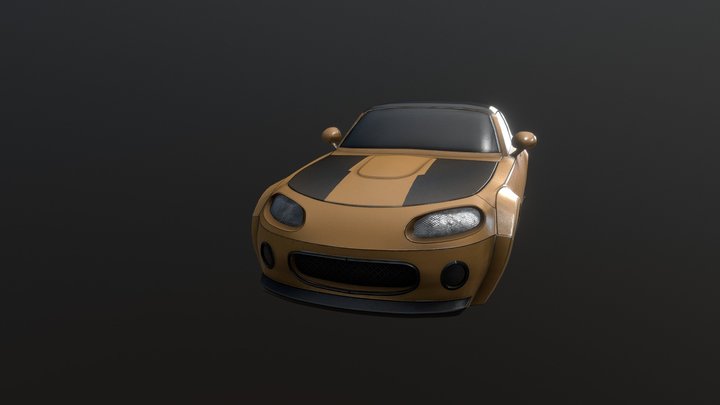 Mazda mx5 Sports car 3D Model