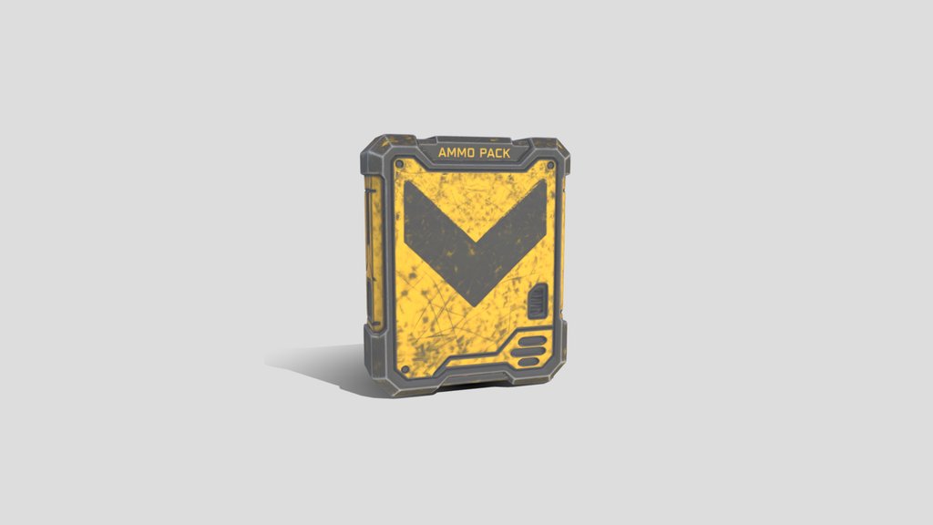 Futuristic Cyberpunk Ammo Pack