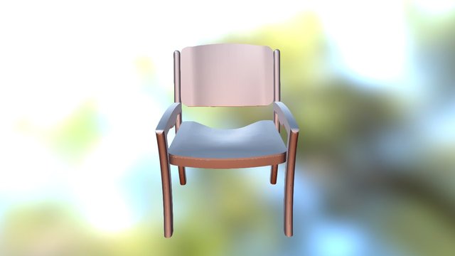 Sklopen Stol1234 3D Model