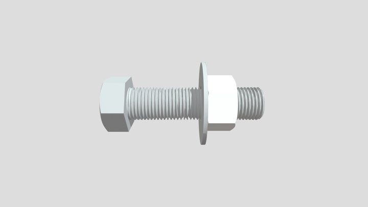 Bolt Assembly 3D Model