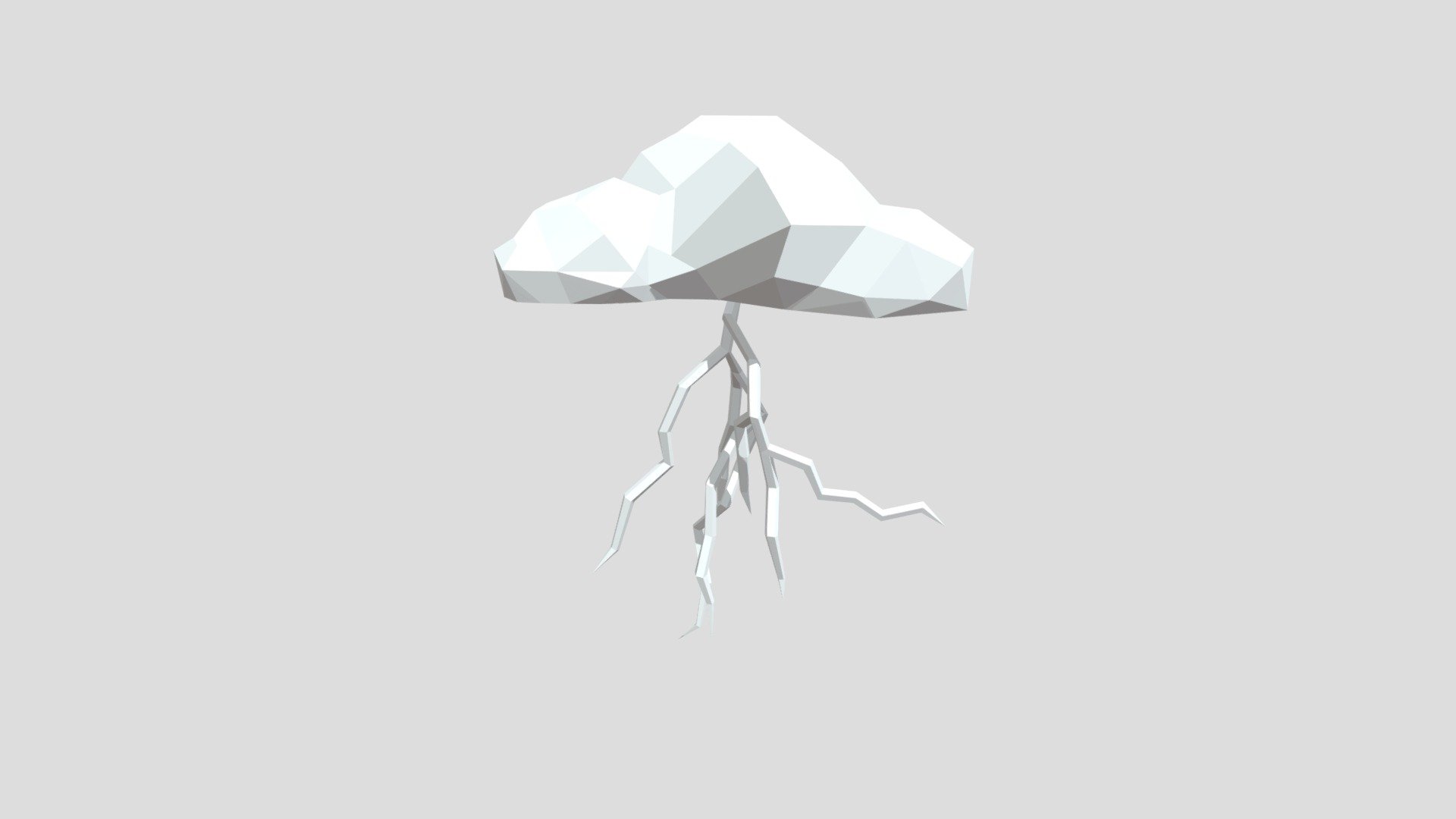 Lightning bolt from Poly by Google