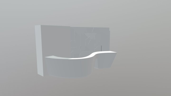 Reception Desk 3D Model