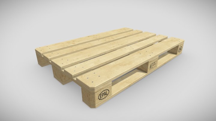 Euro-pallet – Free 3D Model STL