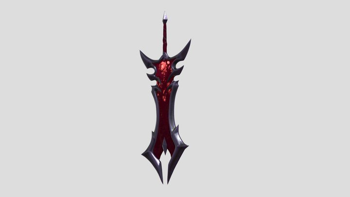 The Sword of Aatrox 3D Model