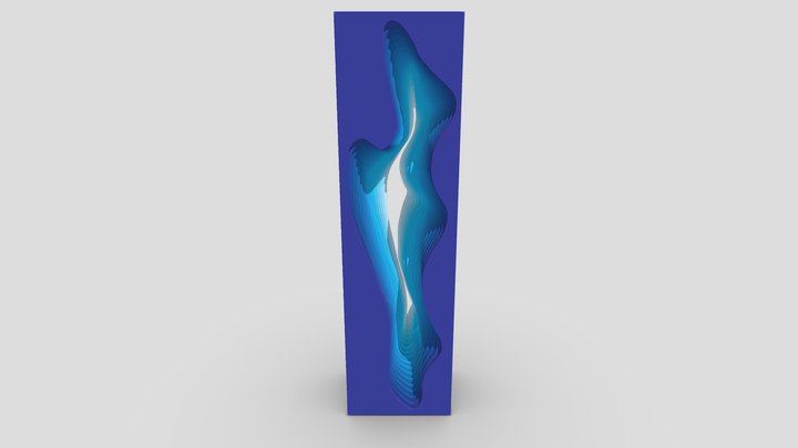 Blue Art 3D Model