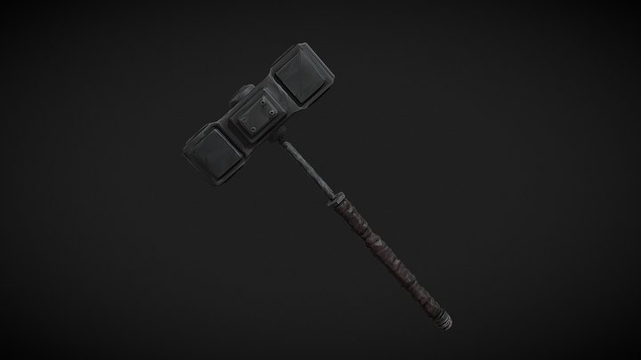 Sledge Hammer 3D Model