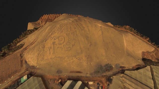 Cerro Sagrado. Pampa Alto Ramirez. Arica 3D Model