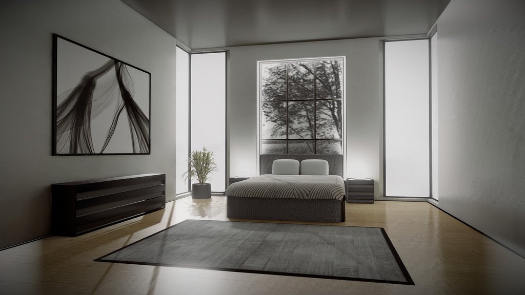 Minimalistic Modern Bedroom