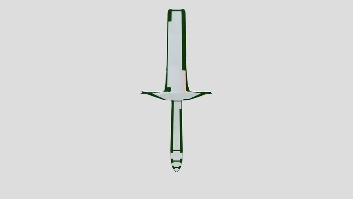Gold And Jade Sword (3D Weapon Model)