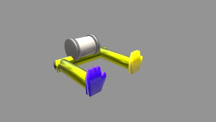 Poppy playtime 3 Grab Pack 3D Model
