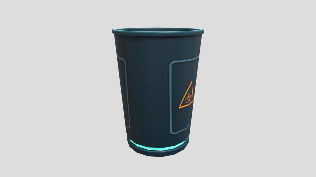 Biohazard Waste Bin