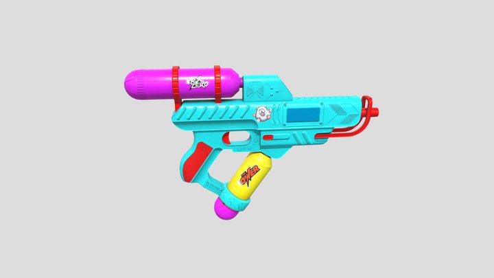 WaterGun 3D Model