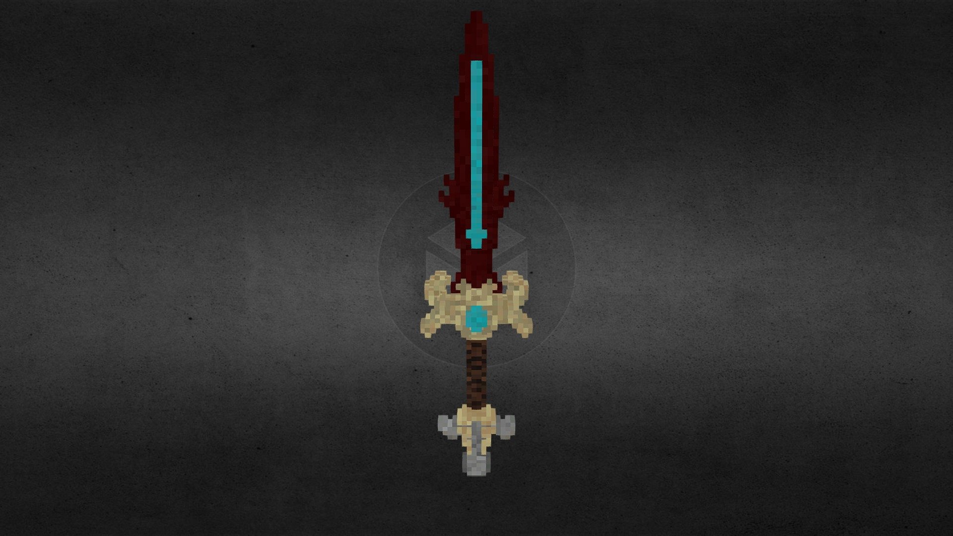 Minecraft - Darklight RuneScape Sword Remake - 3D model by Cory Savage ...