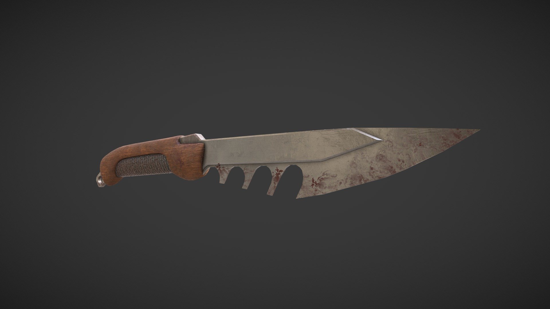 Bloody knife - Download Free 3D model by Fredrik Johansen (@kird3rf ...