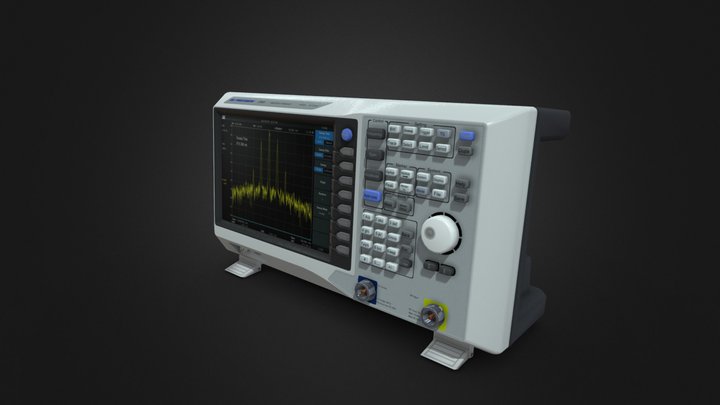 Spectrum Analyzer 3D Model