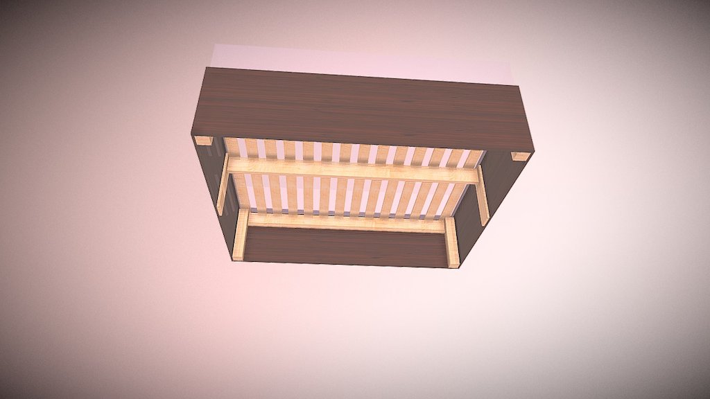 Concealed Storage Bed - California King