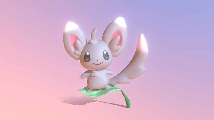 Minccino 3D Model