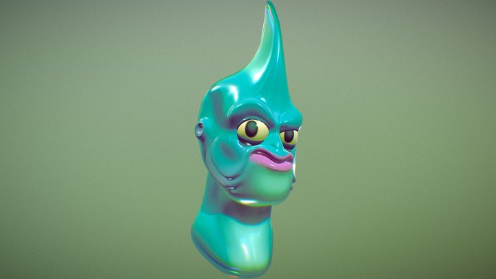 Fish Man 3D Model