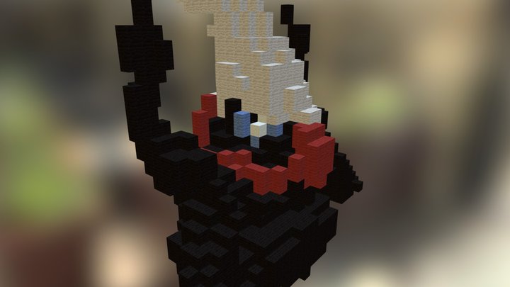 Voxel Darkrai 3D Model