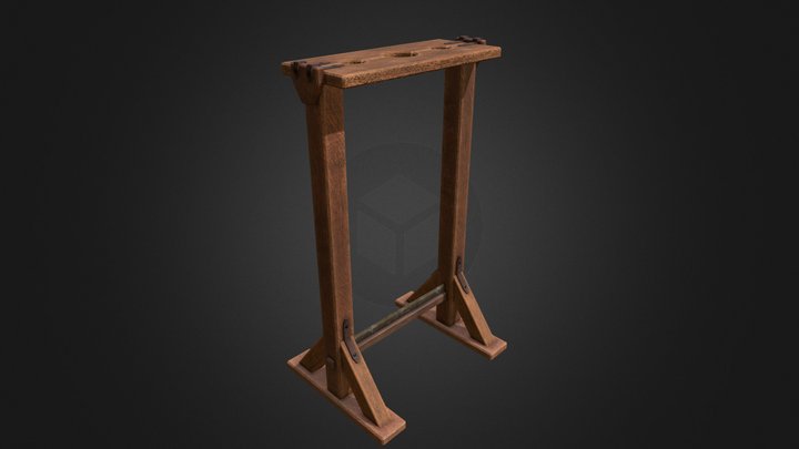 Blade Pillory 3D Model