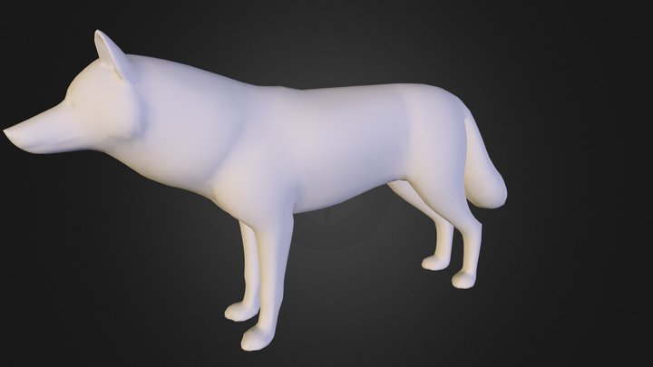 Wolf Model 3D Model
