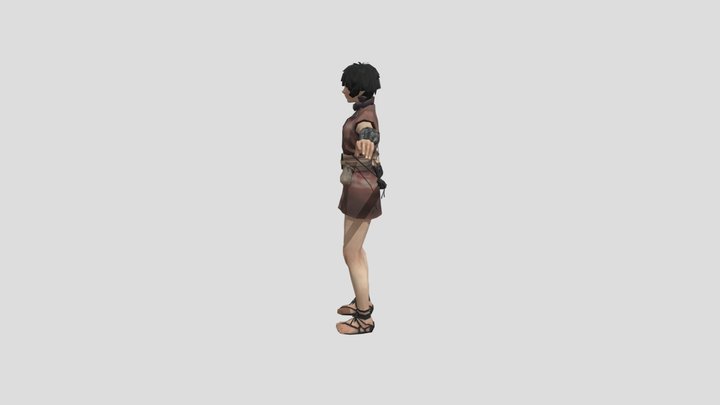 Tenchu Fatal Shadows Rin .Obj 3D Model
