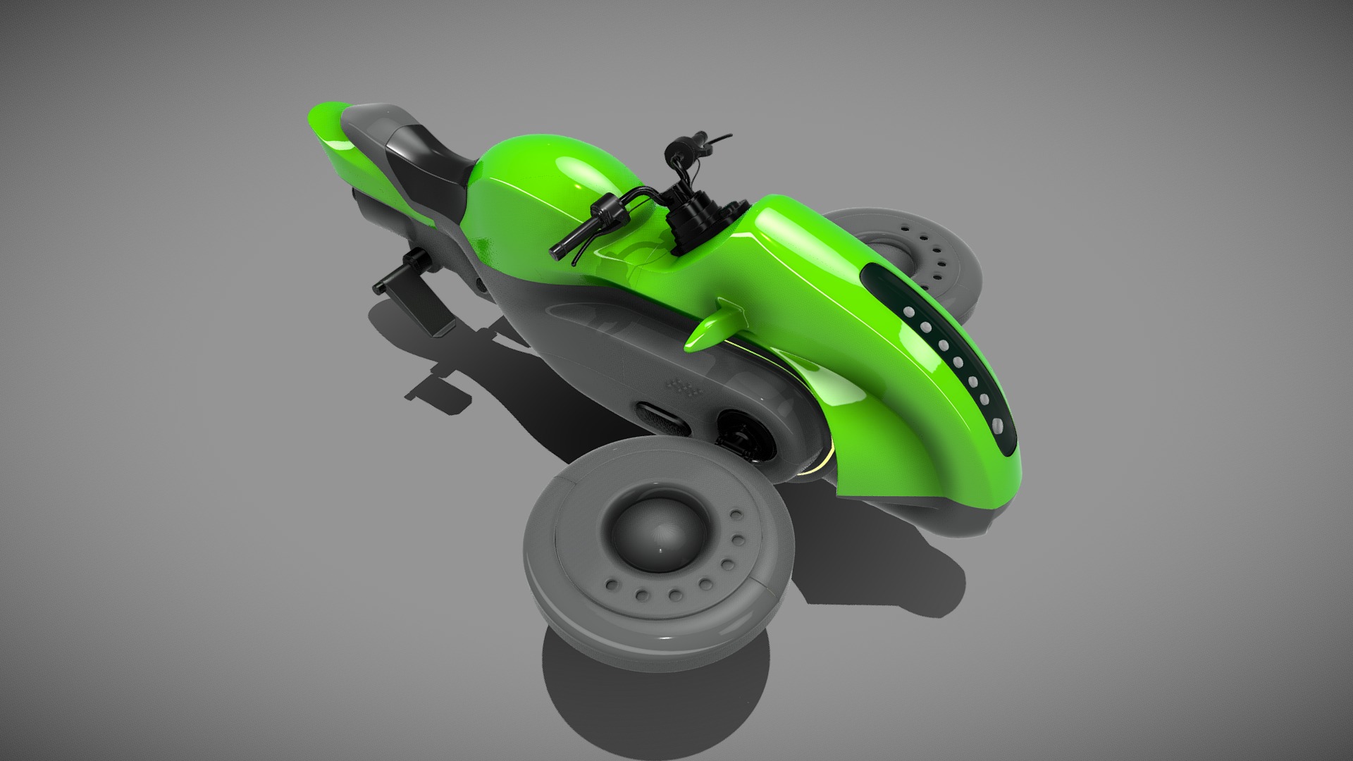 Hoverbike - 3D model by Kyan0s [4f4469a] - Sketchfab