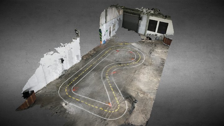 Warehouse 1 - DIY Robocars 3D Model