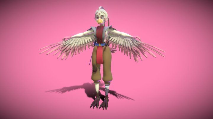 bird character female