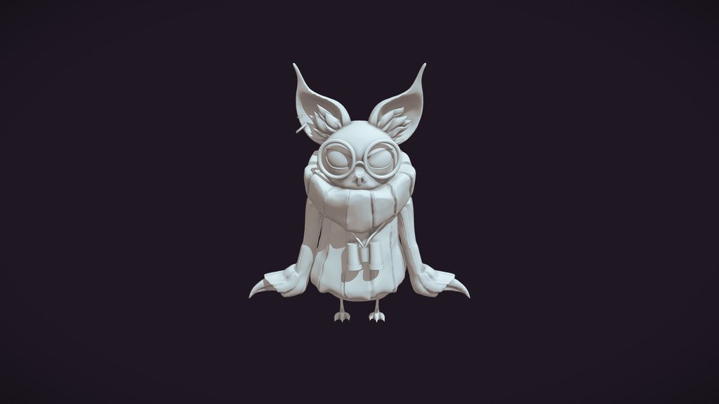 Bat Minion Low Poly