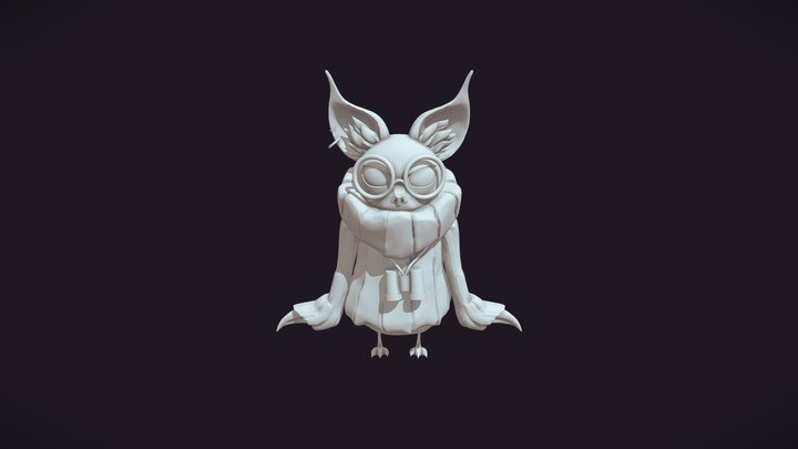 Bat Minion Low Poly