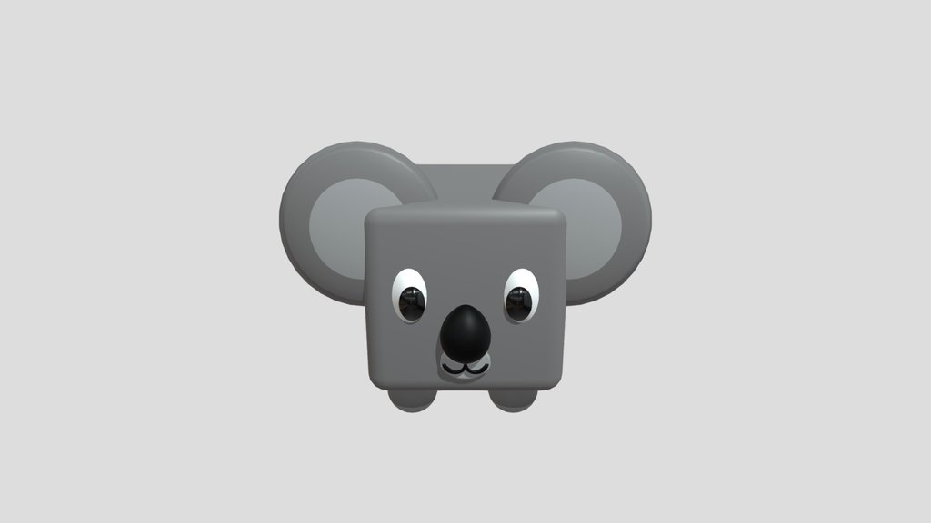Koala Grey Cube