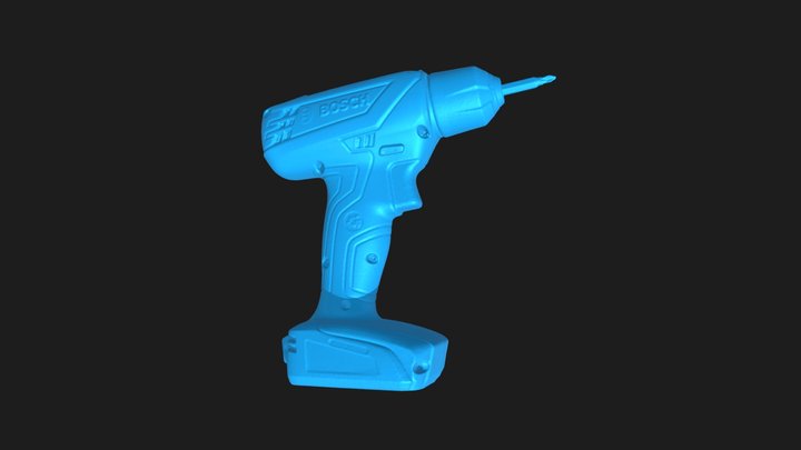 Electric Drill – Modello 3D gratuito STL