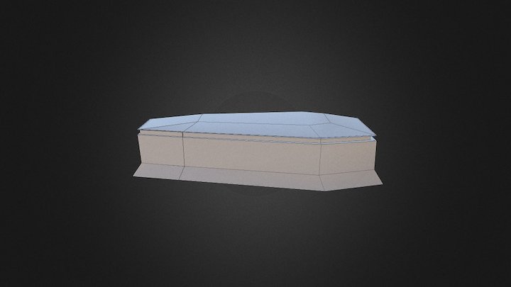 Easy Coffin(Textured) 3D Model