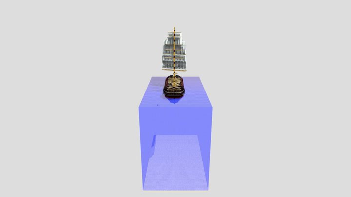 boat land 3D Model