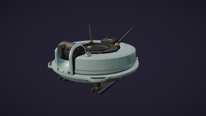 Recon Drone (XYZ School Coursework Draft) 3D Model