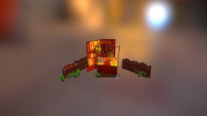 Chinese New Year Decoration 3D Model