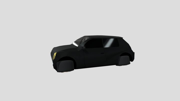 Flying car 3D Model