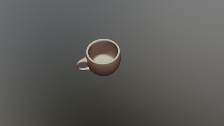 Mesh Modeling Bootcamp Coffee Cup 3D Model