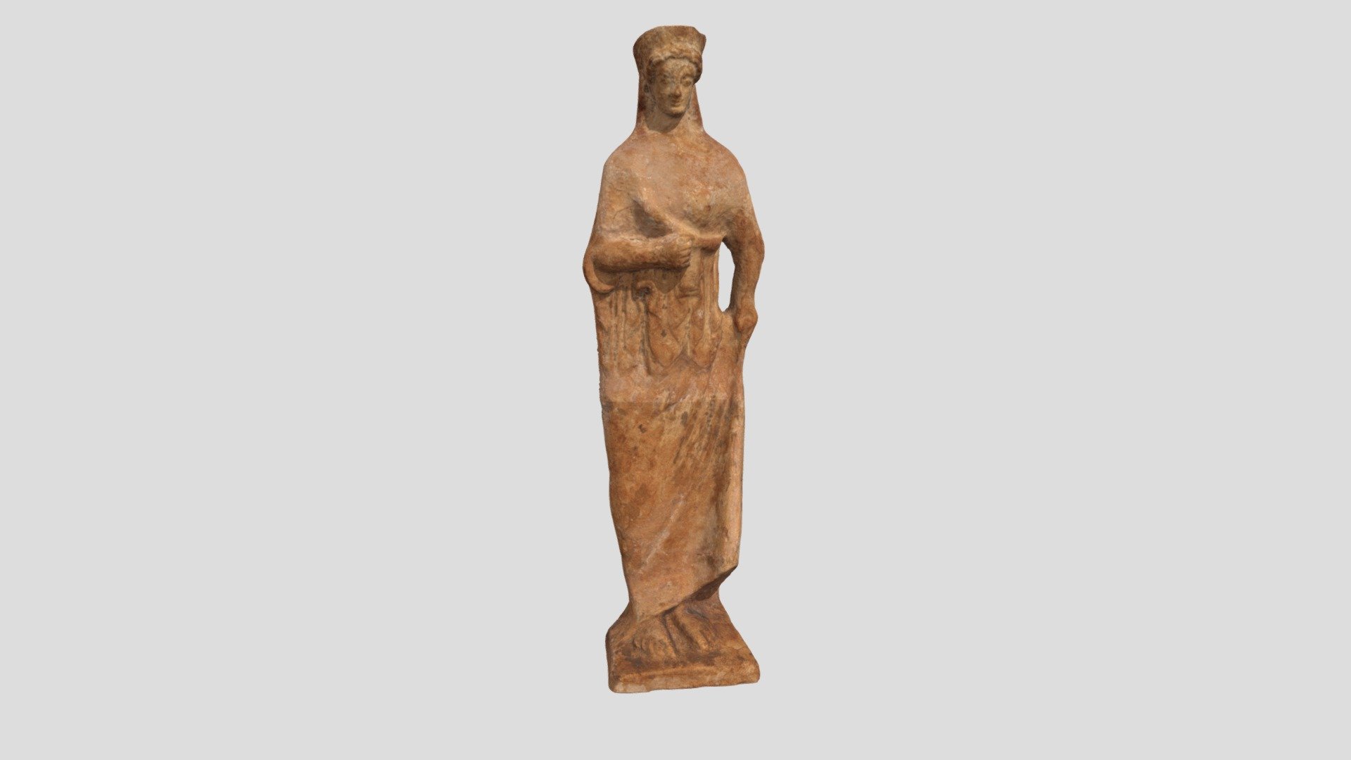 Terracotta figurine 3D model by Chau Chak Wing Museum (CCWM