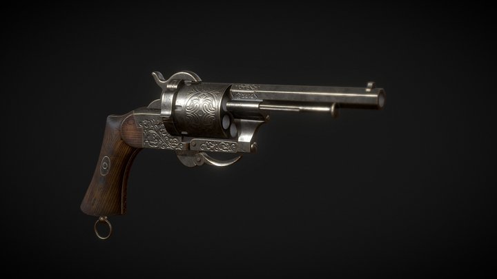 Lefaucheux Revolver – Free 3D Model STL