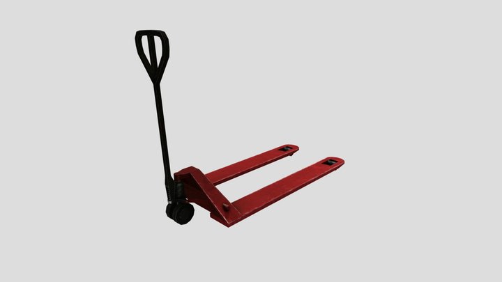 Pallet Jack 3D Model