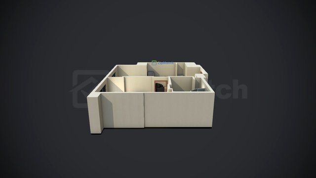 Valero Grand Suites - 2BR 3D Model